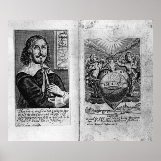 Poster Frontispiece 'Emblems' (Devant)