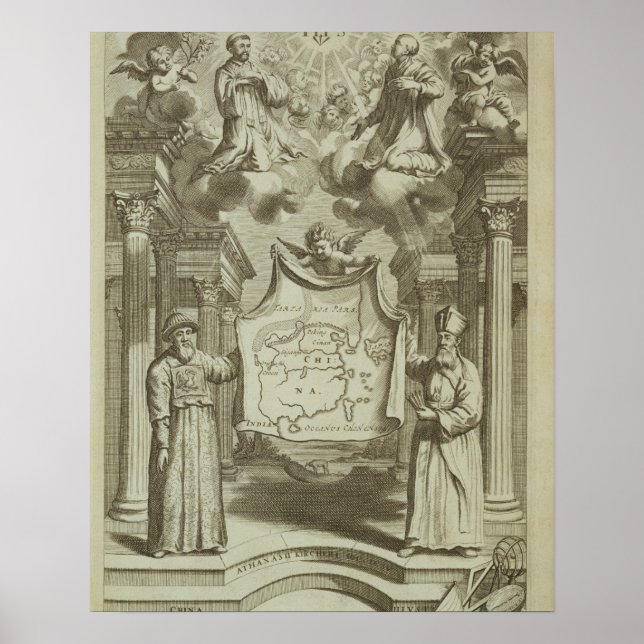 Poster Frontispiece to 'China Illustrated' par Athanasius (Devant)