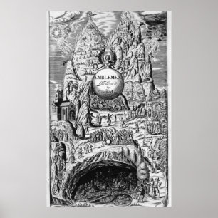 Poster Frontispiece to George Wither's 'Emblems', 1635