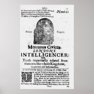 Poster Frontpage de 'Mercurius Civicus