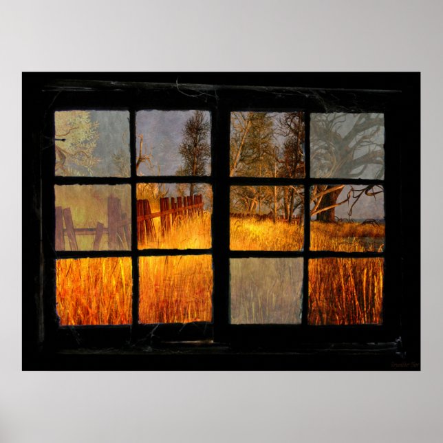 Poster Frost des chutes de ferme - Poster/Imprimer (Devant)