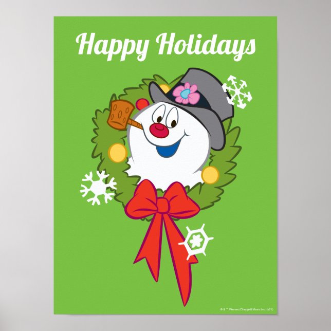 Poster Frosty the Snowman™ | Crème Frosty Holiday (Devant)