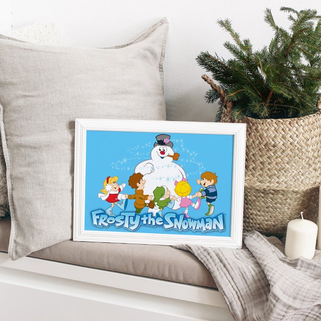 Poster Frosty the Snowman™ | Frosty & Enfants Jouer (Créateur téléchargé)