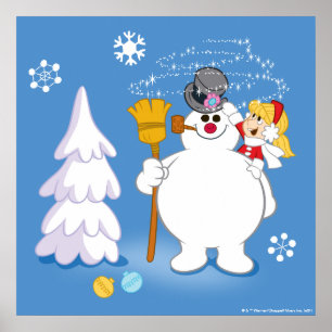 Poster Frosty the Snowman™ Frosty & Karen Winter Fun