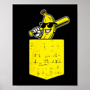 Poster Fruit de banane drôle Hommes garçons Enfants Femme