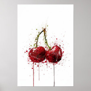 Poster Fruit de cerise