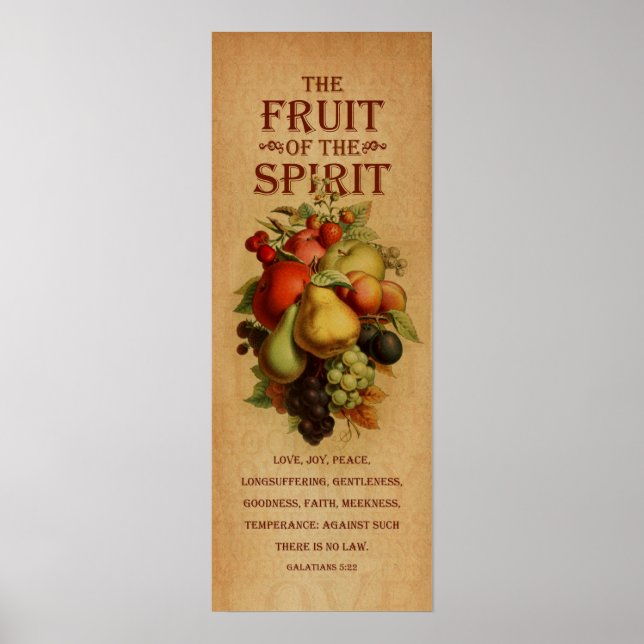 Poster Fruit de l'Esprit (Devant)