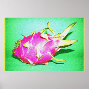 Poster "Fruit Dragon Lumineux" Belle Photo. Commandez dès