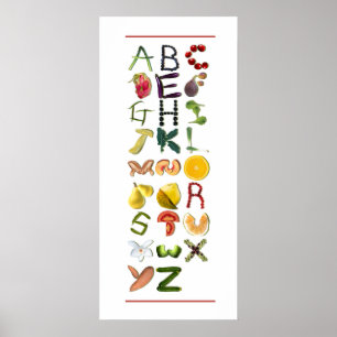 Poster Fruit et légume