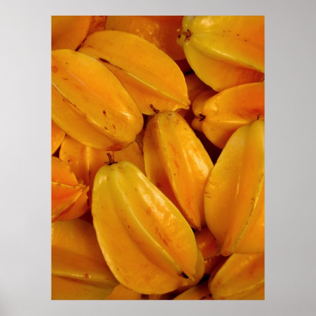 Poster Fruit étoile tropicale (Devant)
