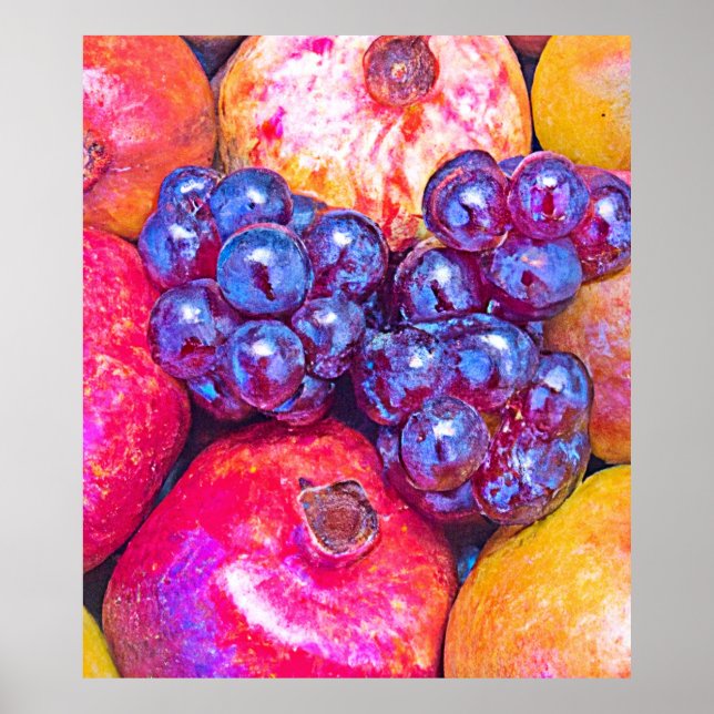 Poster Fruit Still Life Art (Devant)