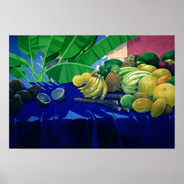 Poster Fruit tropical (Devant)