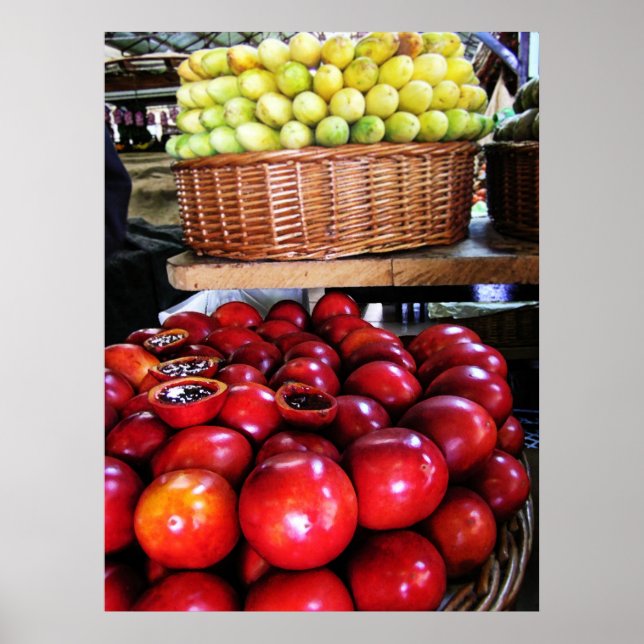 Poster Fruits de la passion Imprimer (Devant)