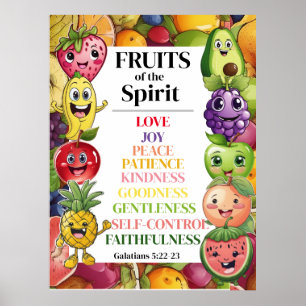 Poster Fruits de l'Esprit