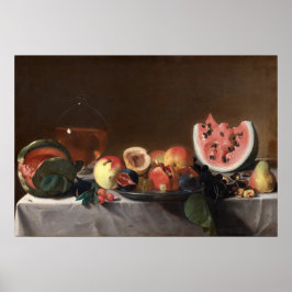 Poster Fruits et carafe - Pensionante del Saraceni