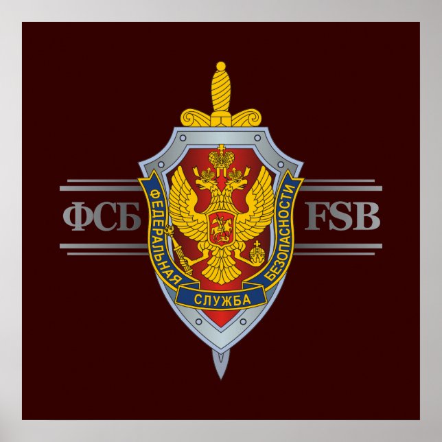 Poster FSB russe (Devant)