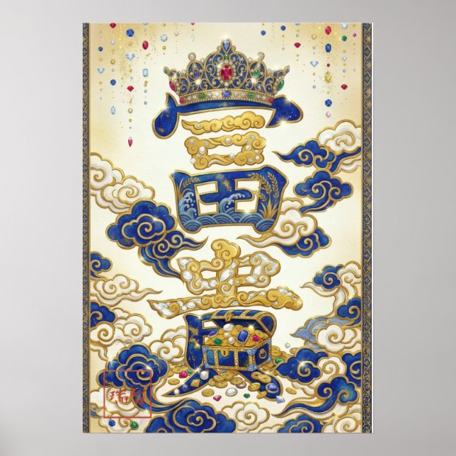 Poster Fuki: Wealth & Nobility Art260030010 (Devant)