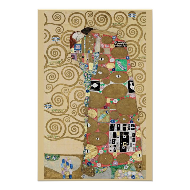 Poster Fulfillment Gustav Klimt (Devant)