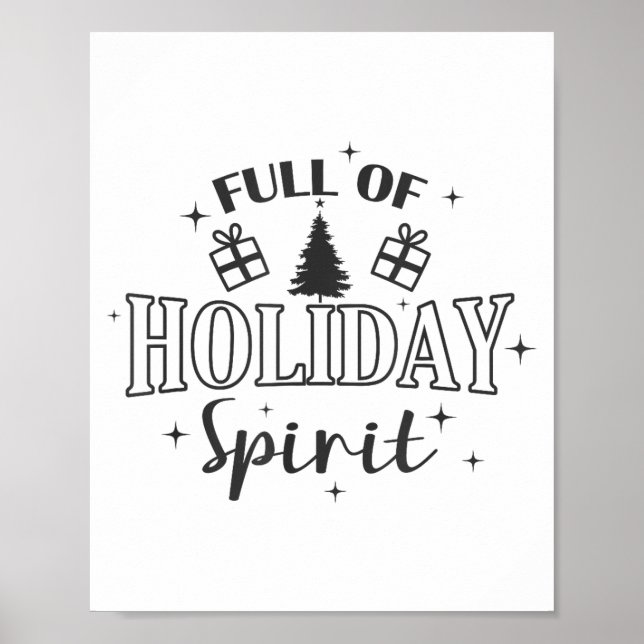 Poster Full Of Holiday Srit Christmas Holiday  (Devant)