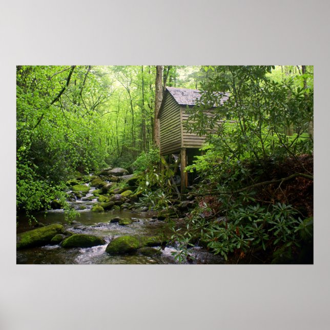 Poster Fumé Mountain Mill (Devant)