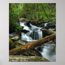 Poster Fumé Mountain Stream