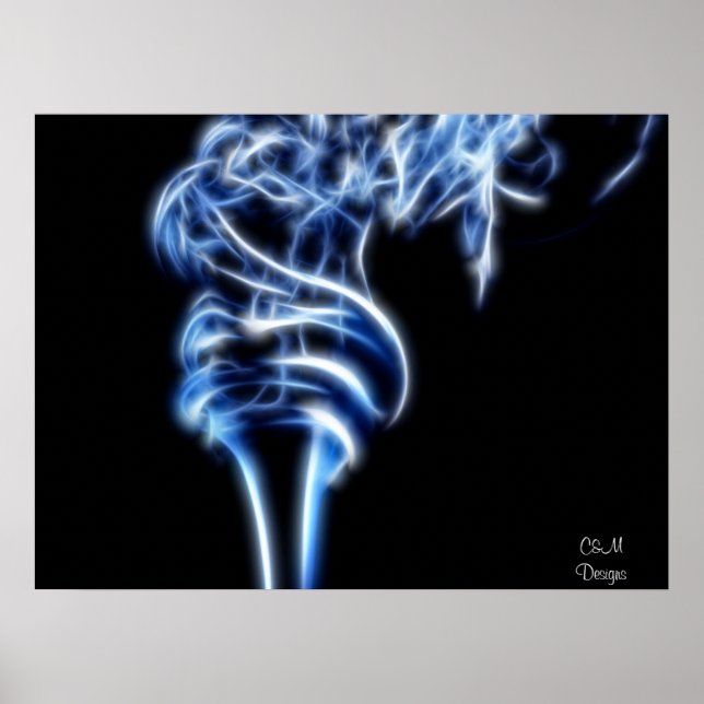 Poster Fumée lumineuse (Devant)
