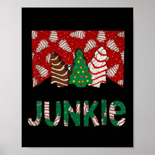 Poster Fun Christmas Tree Cake Junkie Tis Season West