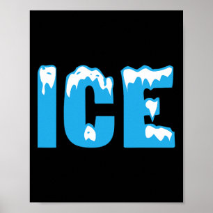 Poster Fun Fun Fire et Costume de glace Halloween Famille