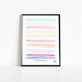 Poster Funky Finance Office Art The Bas Line Pastels