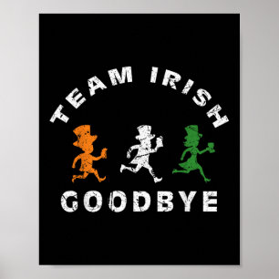 Poster Funky Team Irish Goodbye Jour de la Saint Patrick