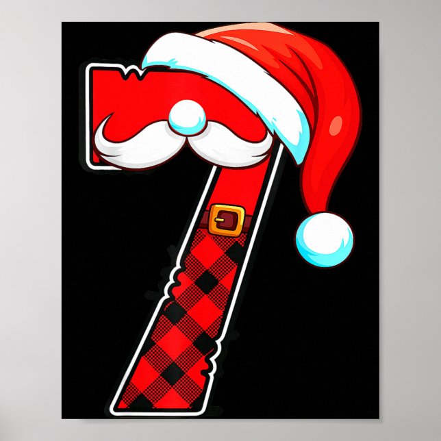 Poster Funny 6 7 Couples Christmas Costume Matching Outfi (Devant)