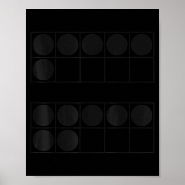 Poster Funny 6 7 Number Teachers Students Six Seven Meme  (Devant)