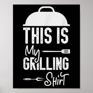 Poster Funny Bbq Grill Party - C'Est Mon Grill _1