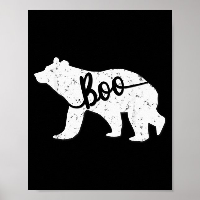 Poster Funny Boo Bear Nickname Matching Shirt  (Devant)