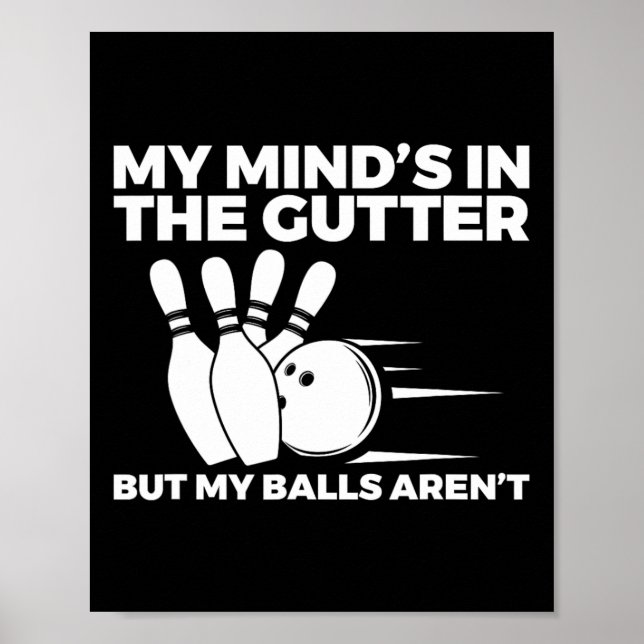 Poster Funny Bowling 1 (Devant)