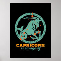 Funny Capricorne Zodiac Star Astrologie Anniversai