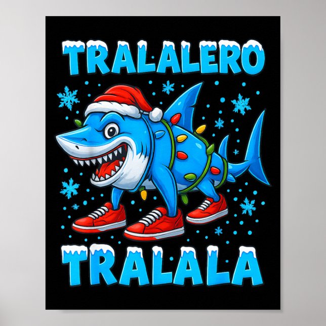 Poster Funny Christmas Italian Brain Rot For Men Women Bo (Devant)