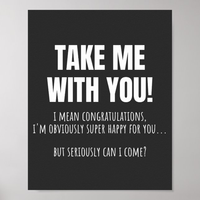 Poster Funny Farewell Mug (Devant)