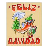 Funny Feliz Navidad Cute Christmas Chili