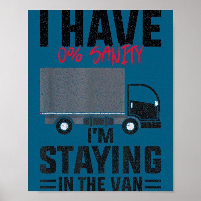 Poster Funny I’m Staying In The Van Phasmophobia Gamer Me (Devant)