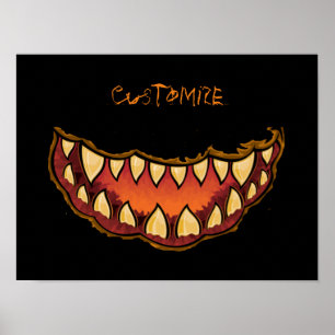 Poster Funny Jack o'lantern Thunder_Cove