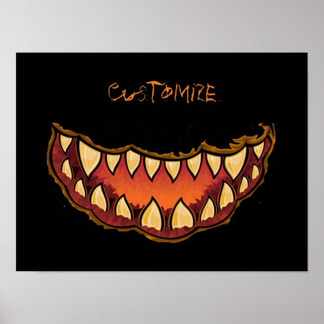 Poster Funny Jack o'lantern Thunder_Cove (Devant)