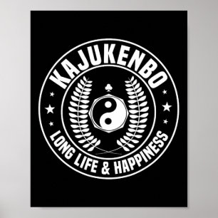 Poster Funny Kajukenbo Design Karate Judo Kenpo Boxe