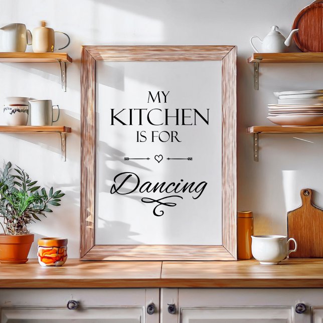 Poster Funny Kitchen Quote (funny kitchen poster)