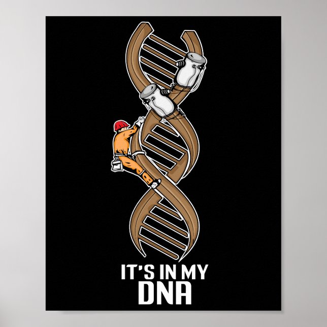 Poster Funny Lineman Cadeau Père Câble électrique Linéair (Devant)