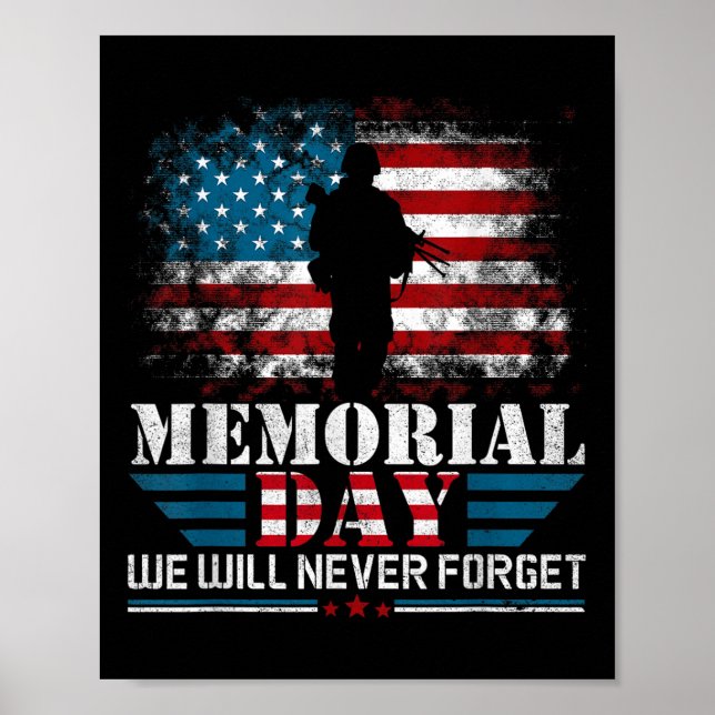 Poster Funny Memorial Day (Devant)