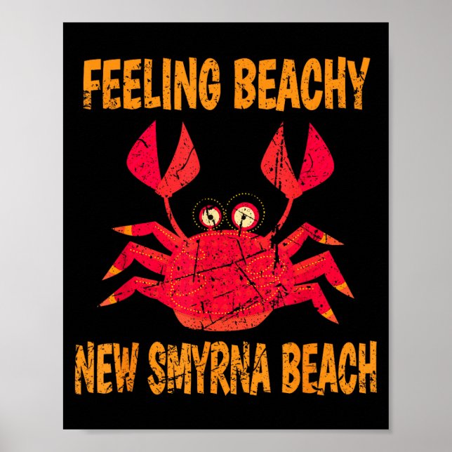 Poster Funny New Smyrna Beach Vacation Summer Quote For M (Devant)