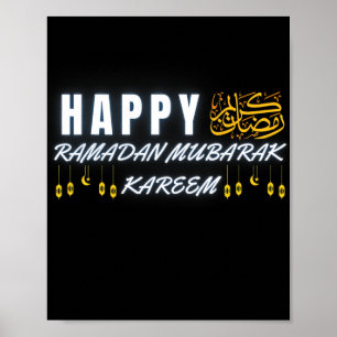 Poster Funny Ramadan Moubarak Kareem pour les musulmans I