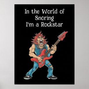 Poster Funny Rockstar