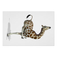 Funny Sporty Giraffe